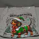 Dachshund Christmas Walking in A Wiener Wonderland Cute Dog Men Women Kids T-Shirt, S
