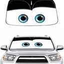 Gven Windshield Sun Shade for Toyota 4Runner 2010-2023 2024 2025 2026, SR5, Trail, TRD (Off-Road, Premium, Pro) Limited Accessories Car Shades Front Windshield UV Heat Protector (4 Runner)