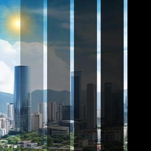 Window Film Transparent Heat Control UV Blocking, 70% VLT Window Tint for Shopfront Glass with Installation Tools, PET Material, Ideal for Stores, Glass Doors and Display Windows, 35.4Inch×196.9Inch Pack of 2