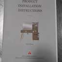 47.24" Big Modern Vanity Desk with Mirror and Lights,Makeup Vanity Desk with 5 Drawers and Storage Shelves & Power Outlet,Dressing Table with Glass Top, Oak