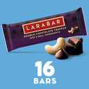 Larabar Double Chocolate Truffle, Gluten Free Vegan Fruit and Nut Bars, 25.6 oz, 16 Ct (EXP 03/05/27)