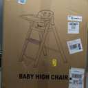 Foldable Baby High Chair to Toddler Tower, Kids Step Stool, Toddler Chair