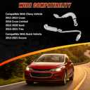 55567067 55568031 Turbocharger Cooling Feed Line Pipe & Coolant Return Hose Line Compatible With Chevy Buick Vehicle 2011-2021 Cruze Sonic Trax 2013-2021 Encore - Durable and Easy Install