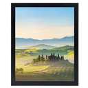 HUKONHEP 14x20 Black Picture Frames, Photos Frame with Plexiglass, Wall Gallery Photo Frames, Horizontal and Vertical for Wall Mounting, Home Office Decoration