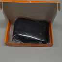 Kinky Straight Clip in Hair Extensions 130g 6Pcs Protein Fiber Close to Human Hair Clip in for Black Women Full Head Double Weft 20inch 1B