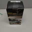 Small Portable Space Heater for Indoor Use - VOCRS 1500W PTC Electric Heater with Thermostat, Remote Control, 12H Timer, Eco and Fan Mode, Rapid and Safe Heating for Bedroom, Office