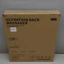 Pryfey Back Massager, Rolling Up and Down Back Massager with Heat, Back Massage 4D Kneading for Pain Relief Deep Tissue, Ultrathin Shoulder Massager Gift for Women Men Parents Christmas, Grey