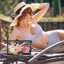 Preppy SPF Cosmetic Bag - SPF Chenille Varsity Letter Clear Toiletry Bag Summer Aesthetic Waterproof Portable Makeup Bag Transparent PVC Zipper Clutch Purse Beach Bag for Women (Black)