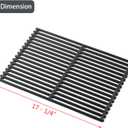 Grill Grates Replacement Parts for Blackstone 28" Griddle Grill Parts 1517 2137 1853 1605 1883 1856 2351 1885 28 Inch Blackstone 2 Burner Gas Grill Replacement Parts Cast Iron Cooking Grates