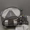 Ayleid Retractable Garden Hose Reel,1/2 in x 100 ft Wall Mounted Hose Reel, with 9- Function Sprayer Nozzle, Any Length Lock/Slow Return System/Wall Mounted/180Swivel Bracket (Grey)