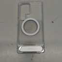 TORRAS Strong Magnetic & Seamless Stand for Samsung Galaxy S25 Ultra Case for MagSafe, Mil-Grade Drop Protection, Adjustable Kickstand for Samsung Galaxy S25 Ultra Case, Anti-Yellowing Diamond Clear