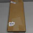 Bamworld Boho Wall Decor Brown Plant Wall Shelf, Mid Century Modern Decor Hanging Plant Shelf, 2-Tier Wooden Floating Shelves for Home, Bathroom Bedroom Living Room, Office Holding Planter Decoration (16.9'' Single)