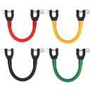 Skylety 3 Pieces Ski Tip Connector Trainer Skiing Training Wedge Aid for Beginners Snow Training, Assorted Colors(Yellow, Green, Black)