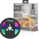 Monster LED Strip Short Wi-Fi Multi-Color LED Light Strip 6.5Ft, Smart App, Customizable Settings, Any Space, Voice-Control, Alexa, Google Assistant, Easy Installation