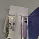 Mini UV Lamp for Gel Nails- Rechargeable Handheld Nail U V Led Curing Light with Stand- Flash Cure Fast Dry UV Lamp with Auto Sensor for Home Manicure and Salon (Purple)