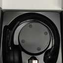 Mopchnic Bluetooth Headset, Wireless Headphone with AI Noise-Canceling Microphone On Ear Wireless Headset with USB Dongle for Computer Office (Black)