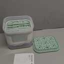 Momcozy Bottle Sterilizer and Dryer, Modular Nesting Space Saving Design, 6 Bottles Capacity, 4 in 1 Compact Sterilizer for Baby Bottles, Breast Pump Parts & Newborn Essentials, Drying Rack Included