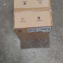 Hyunbae Outdoor Wall Sconce, 18.9" Large Size Wall Light, Exterior Light Fixtures Wall Mount for House, Globe Glass Front Porch Lights, Waterproof Outside Lighting Sconce Lamp with E26 Base (Black)