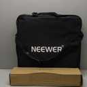 NEEWER 18" Ring Light Carrying Bag with Separate Storage Bag Expandable for 30.7"/78cm Folded Light Stand Tripod, 23.6"x22.8"/60x58cm Lightweight Nylon Protective Bag for Ring Light with Stand, RU-009