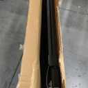 Babelio 26-43" No Bottom Bar Baby Gate for Babies, Elders and Pets, 2-in-1 Hardware Mount Dog Gate for The House, Stairs and Doorways, with Large Walk Thru Door, Black