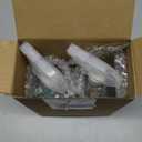 Glass Spray Bottles (2-Pack) with Silicone Sleeve - 16oz Empty Refillable Bottles - Adjustable Nozzle for Hair, Plants, Cleaning & DIY Solutions - Mint Green & Grey