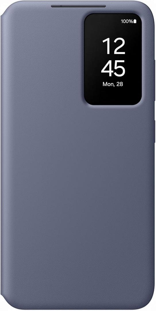 Samsung Galaxy Official S24 Smart View Wallet Case, Violet