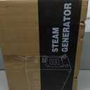 CGOLDENWALL 7.5KW Commercial Self-Draining Steam Generator Shower System Home Steam Bath Spa Generator 30 min to 12 Hours Auto Drain 95-131 for Suitable Space Heating 8 m/283Cubic feet (7.5KW)