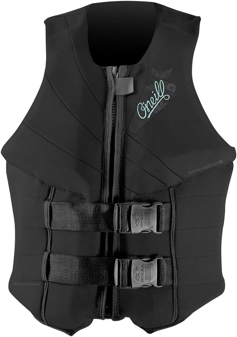 O'Neill Women's Siren USCG Life Vest (Size 8, Black)