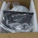 4" Dryer Vent Cover Outdoor,Dryer Vent Cover for Exterior Wall Vent Hood Outlet Air Vent,Dryer Vent Cover Outside,Exterior Dryer Exhaust Vent Cover Cap for House AC,Through Wall Dryer Vent Kit,Black