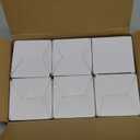 6 Pcs Golden Glass Taper Candle Holders – 4" Ribbed Candlestick Holders for Standard Candles | Elegant Centerpiece for Wedding, Party, Holiday & Home Decor