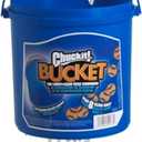 Chuckit! Ultra Ball Dog Toy with Chuckit! Cleaning Bucket, Bouncy Fetch Pet Toys For Dogs 20-60 lbs, Interactive Dog Toys, Durable Rubber, Size Medium, 2.5-inch Diameter, 8-Pack of Balls