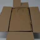 BagDream Gift Bags 8x4.25x10.5 100Pcs Brown Paper Gift Bags with Handles Bulk for Wedding, Party Favor, Grocery, Shopping, Retail, Merchandise Medium Kraft Paper Sacks