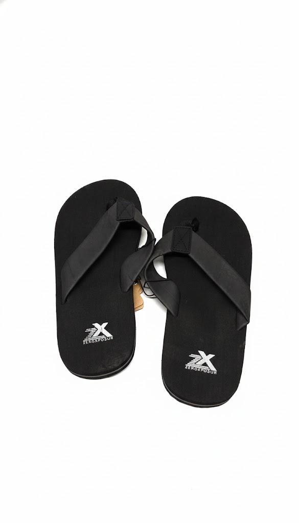 Zeroxposur Women's Flip-Flops, Outdoor Footwear, Liquorice, Kids Size 2/3