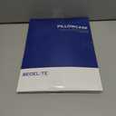 2 x BEDELITE Satin Pillowcase for Hair and Skin, Super Soft Similar to Silk Pillow Cases 4 Pack with Envelope Closure, Cooling Pillowcases for Women Men (20"x36" King Size, Turquoise)