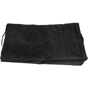 Heavy Duty 210D Oxford Outdoor Garden Storage Trunk Cover, Waterproof Weatherproof Protector With Adjustable Strap And Quick Release Buckle, Black, L130xW60xH71cm(M)