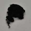 Clip in Hair Extensions, FLUFYMOOZ 4PC 100 Pure Protein Silk Hair Extensions Long Soft Natural Hairpiece 20 Inch Curly Hair Extension for Women (Black)