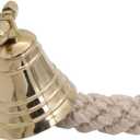THDC 2" Ship?s Bell Maritime Duty Watch, Indoor Bell, Outdoor Bell, Last Orders, Pub Bell, Door Bell, Shopkeeper Bell, Dinner Bell, Reception Bell Wall Mountable Solid Brass (Polished Brass)