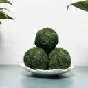 Moss Balls Decorative for Bowls,Handmade Large Moss Decorative Balls for Vase Fillers Home Garden Party Wedding Patio Decors (3.55"-Set of 8)