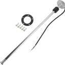 Motoforti Universal Marine Fuel Sending Unit Float Replacement Fuel Gauge Gas Tank Diesel Water Level Sender Unit Sensor, 22" 560mm, Anti-Corrosion, Stainless Steel, Silver Tone