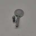 FASDUNT Shower Head with Handheld, High Pressure Handheld Shower Head with 80" Extra Long Stainless Steel Hose & Adjustable Bracket, Showerhead with ON/OFF Switch for Pets Bath (Premium Chrome)