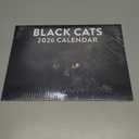 Black Cat Calendar 2026 Wall Black Cats Gifts For Cat Lovers Monthly Calender 12 Month | American Made In The USA
