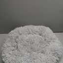 Pet Life Round Grey Pillow Dog/Cat Bed ( Medium )