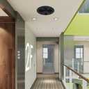 Antrader 6 Inch ABS Adjustable Air Vent for Bathroom Kitchen Ventilation