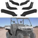 XUTVOTOR Fender Flares for Can Am Defender, Front and Rear Sports Mud Guards Compatible with Can Am Defender HD 5/ HD8/ HD10/ MAX 2016-2024 Replace OEM #715006821 715002424 715006822