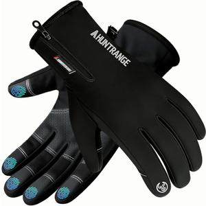 Thin&Thick Winter Gloves for Men and Women,Warm Waterproof Snow Glove for Cold Weather for Ski Hiking Driving Cycling (Medium)