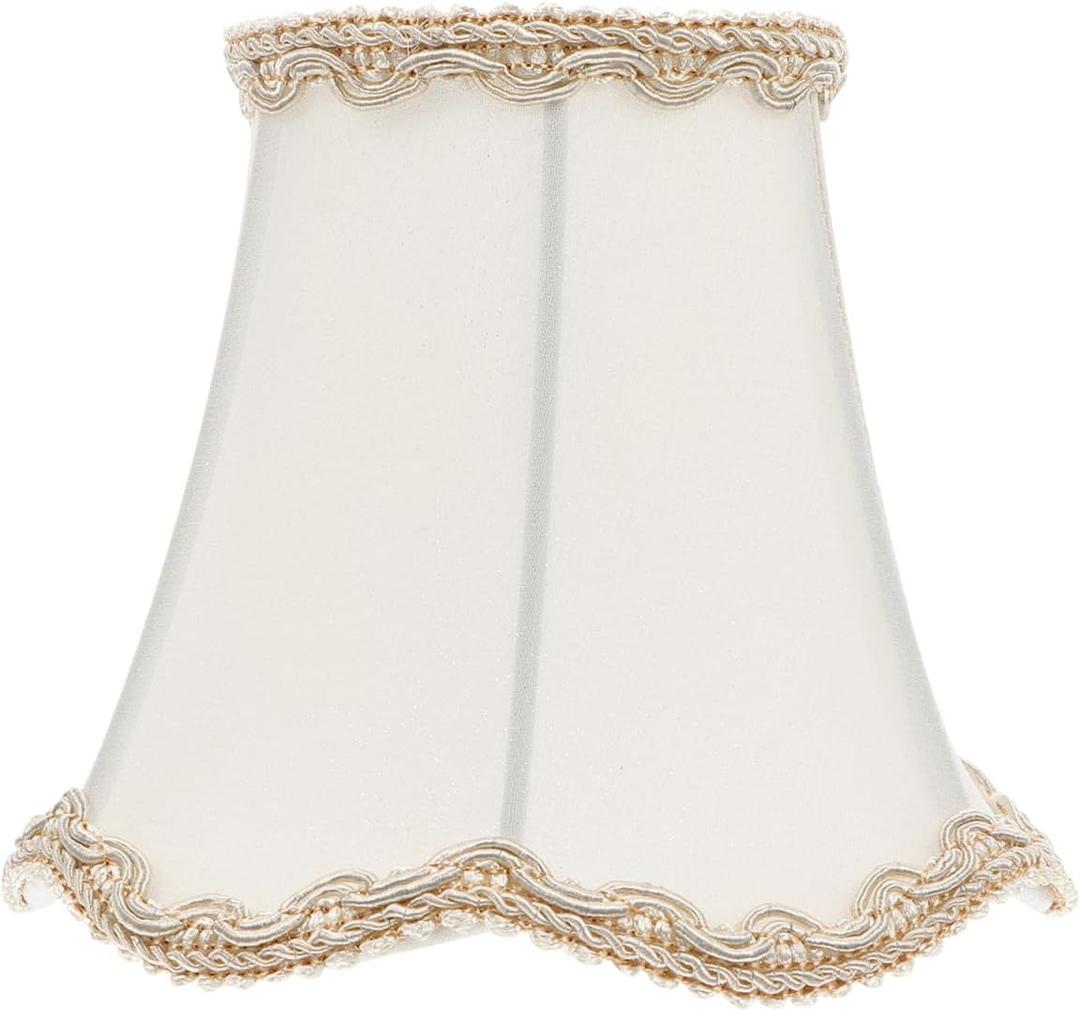 OSALADI Fabric Lamp Shade 5.31 Inch Soft Cloth Lampshade for Table Wall Floor Lamps Bedroom Living Room Light Shade Accessory