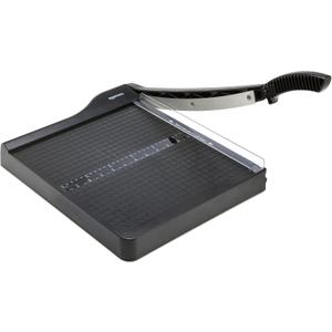 Amazon Basics Paper Trimmer Cutter for Office and Crafts, Heavy-Duty, Portable Guillotine Paper Cutter with Blade Lock, 12-Inch, 10-Sheet Cardstock, Photos