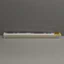 LazBlinds Tool-Free Cordless Pleated Shades with Suction Cups Light Filtering Top Down Bottom Up Pleated Blinds for Window Size 22" W x 60" H, Cream