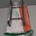 KAIU Vinyl Record Storage - Solid Wood with Crystal Clear Acrylic Holder - Premium Design, Perfect 12" LPs or 7" Singles Display Unit - Stores and Supports up to 50 Albums (Walnut)