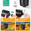 YAKHACKER Multi-Functional Cup Holder, Bottle Holder, Phone Holder, Drink Holder, Fishing Tool, Large Capacity, Kayak Track Mount Install, Kayak Track Accessories
